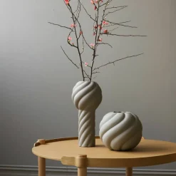 Twist Pillar vase 34 cm, svart