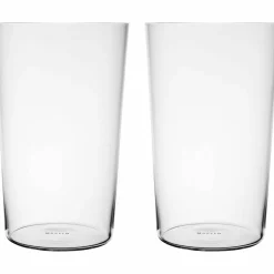 Tynt ølglass 50 cl, 2 pak, krystallglass