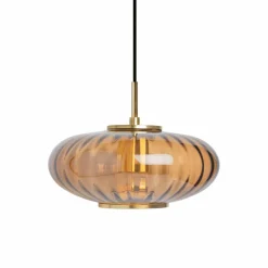 Urc taklampe 19 cm, amber