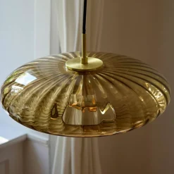 Urc taklampe 19 cm, amber