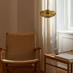 Urc taklampe 26 cm, amber