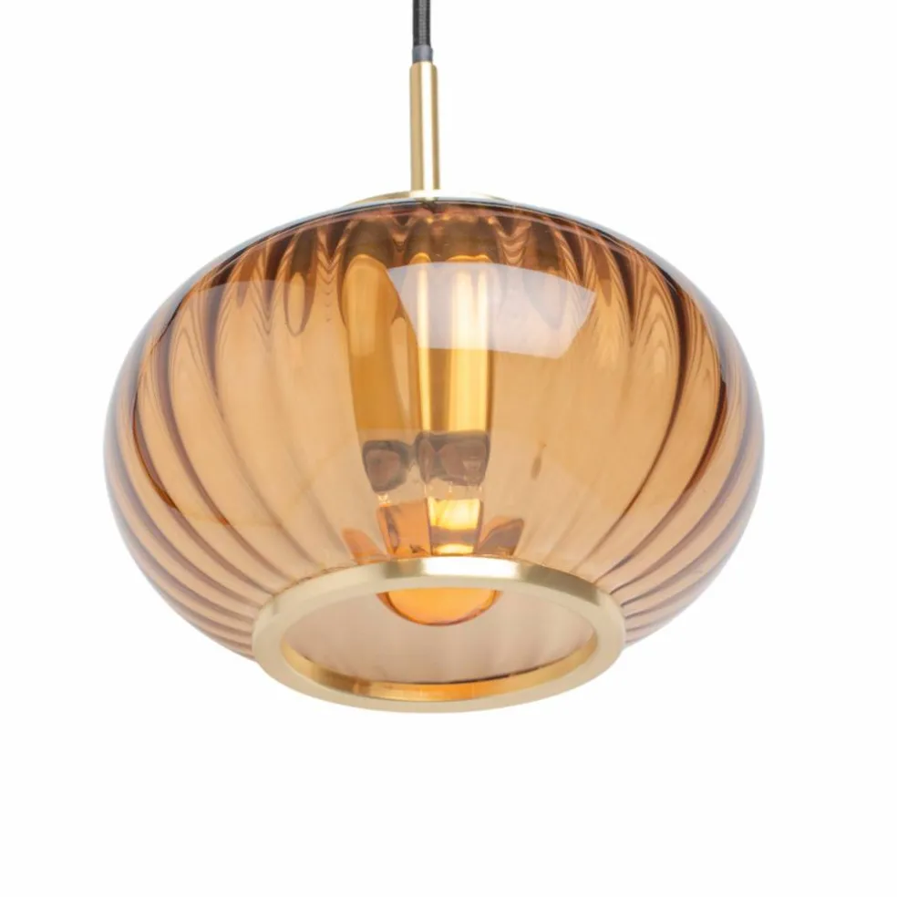 Urc taklampe 26 cm, amber