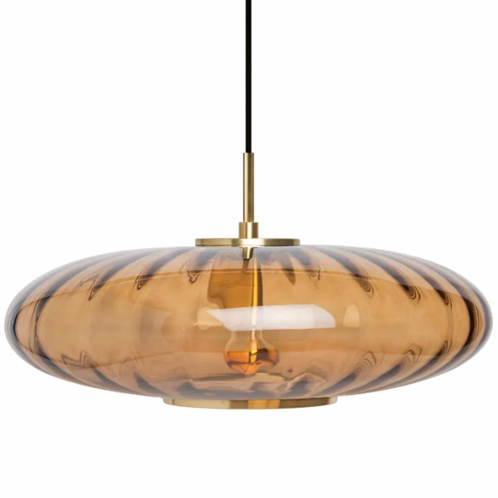 Urc taklampe 36 cm, amber