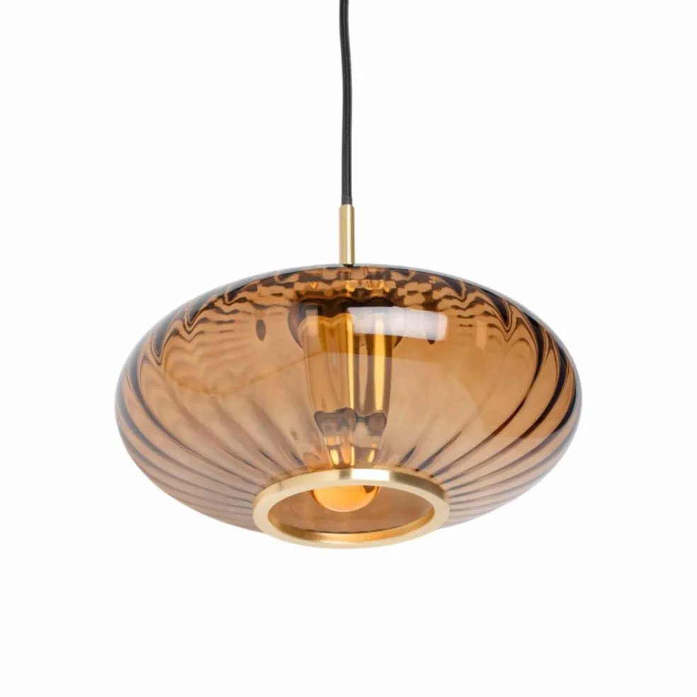 Urc taklampe 36 cm, amber