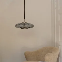 Urc taklampe 26 cm, smoke