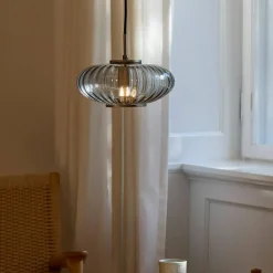 Urc taklampe 36 cm, smoke