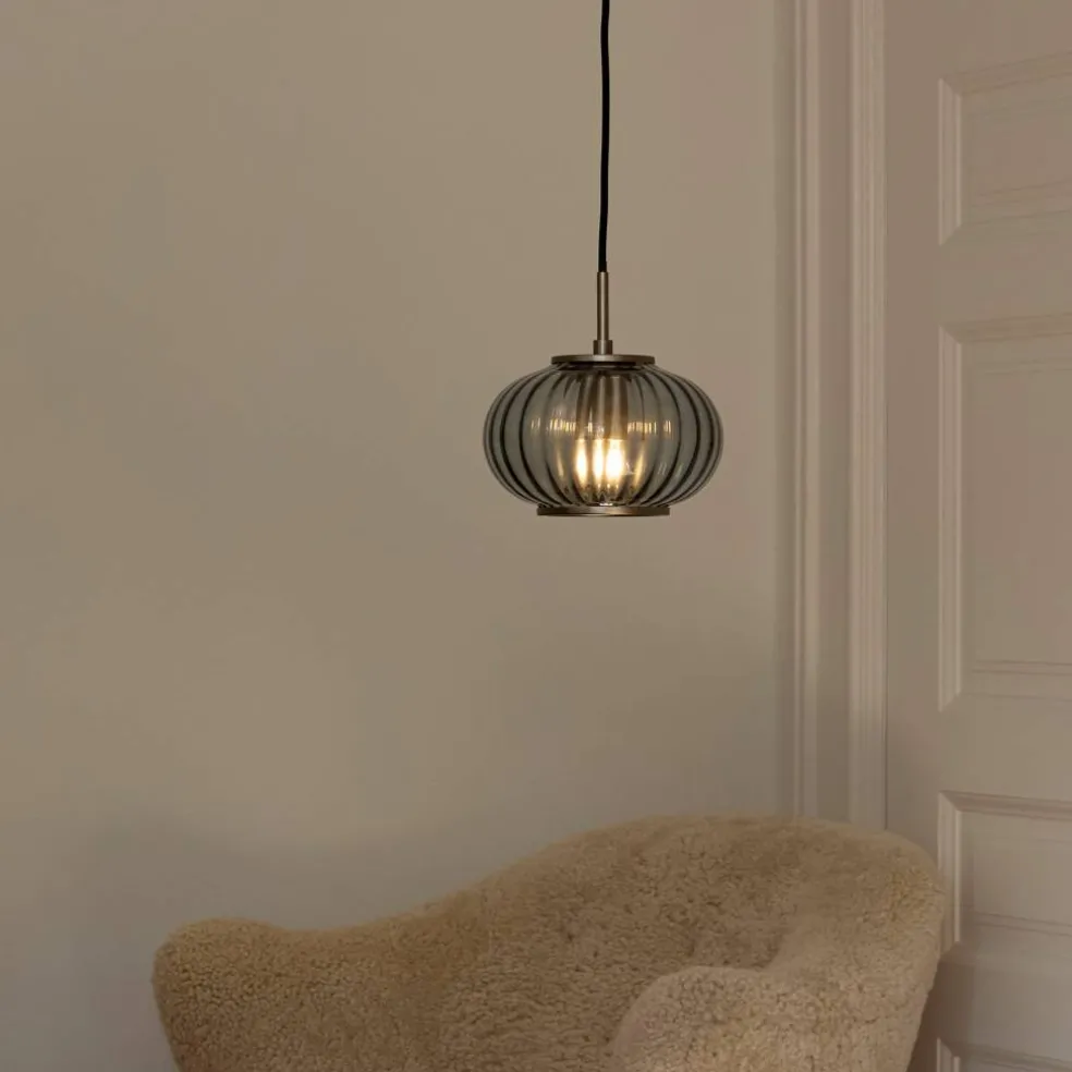 Urc taklampe 36 cm, smoke