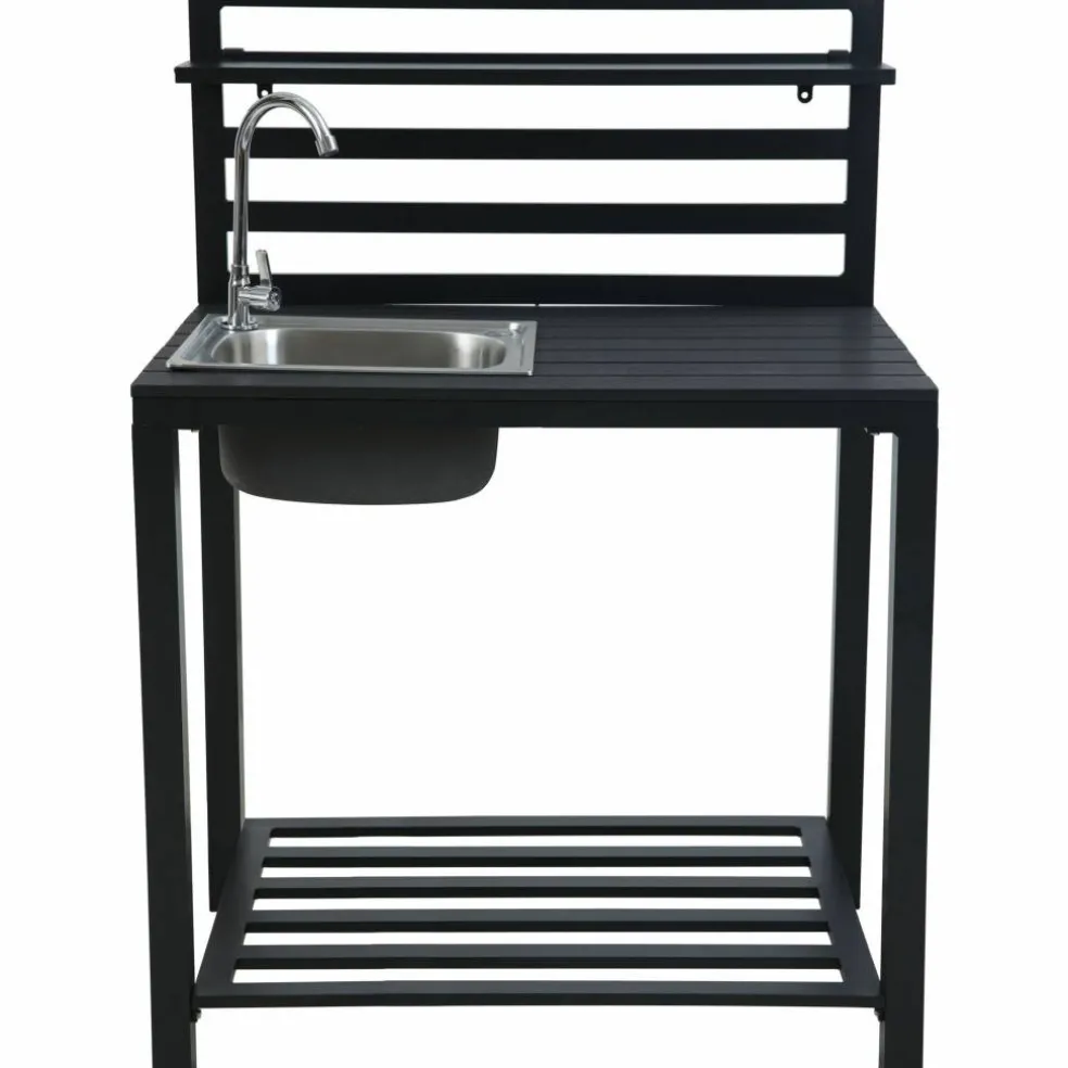 Utekjøkken modul med vask 90 x 60 cm