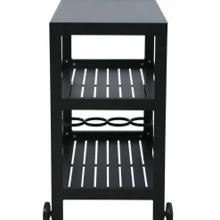 Utekjøkken sidebord med hjul 92,5 x 54 cm