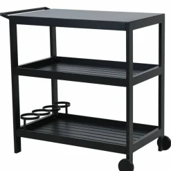 Utekjøkken sidebord med hjul 92,5 x 54 cm