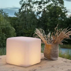 Utendørsdekor Twilights Kube 29 cm