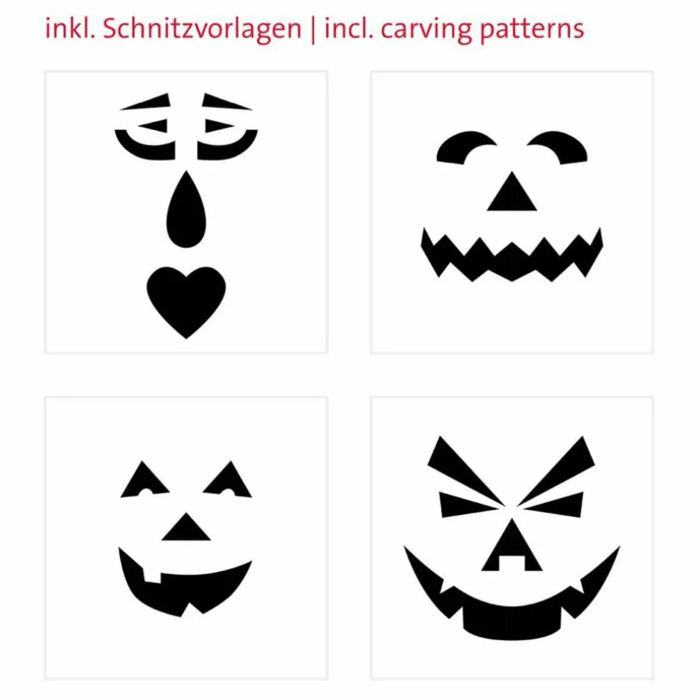 Utskjæringssett tilHalloween-gresskar