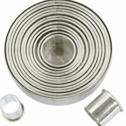 Utstikkere Kakeformer Runde 14 stk. Dia 2,5 cm - 10,5 cm