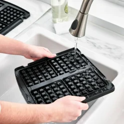 Vaffelplater til kontaktgrill