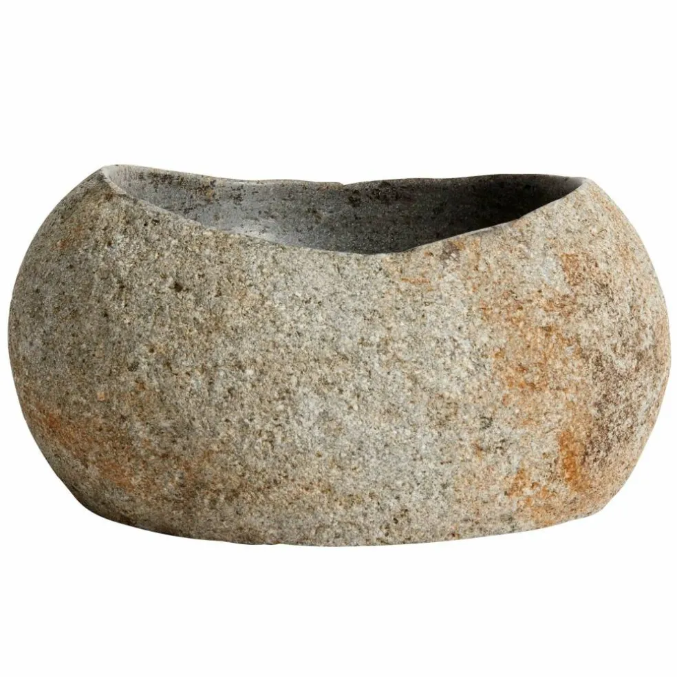 Valley skål medium 17 x 15 x 8 cm, grå/natur