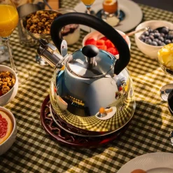 Vannkjele med fløyte 2 liter, rustfritt stål
