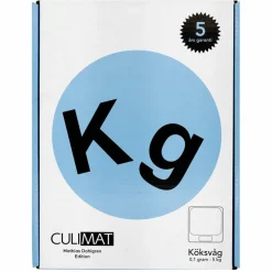 Vanntett kjøkkenvekt 5kg/0,1g