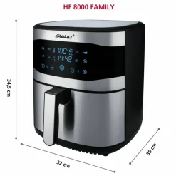 Varmluftfrityrkoker STHF8000FAMILY, 8 liter