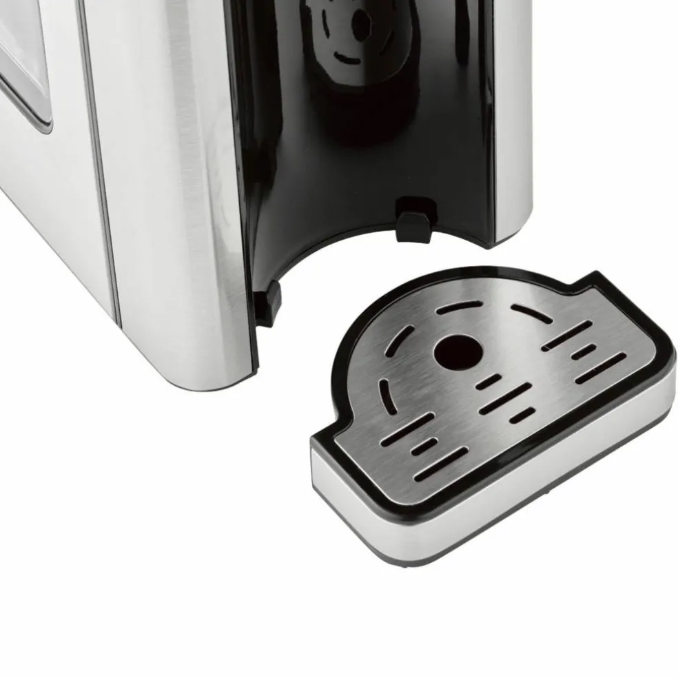 Varmtvannsdispenser HW660 2,7 L, Stål/Svart