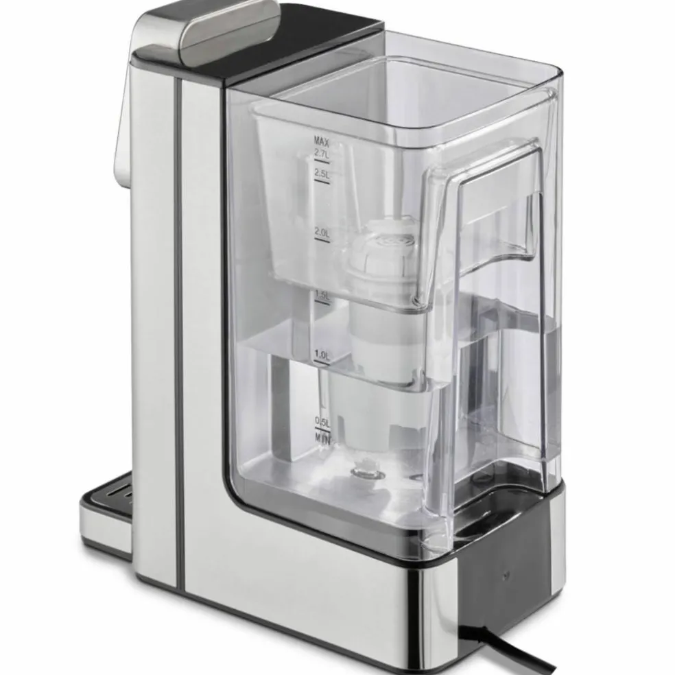 Varmtvannsdispenser HW660 2,7 L, Stål/Svart