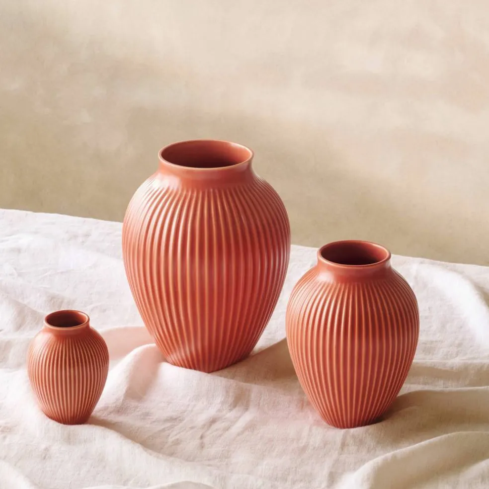 Vase 27 cm, coral