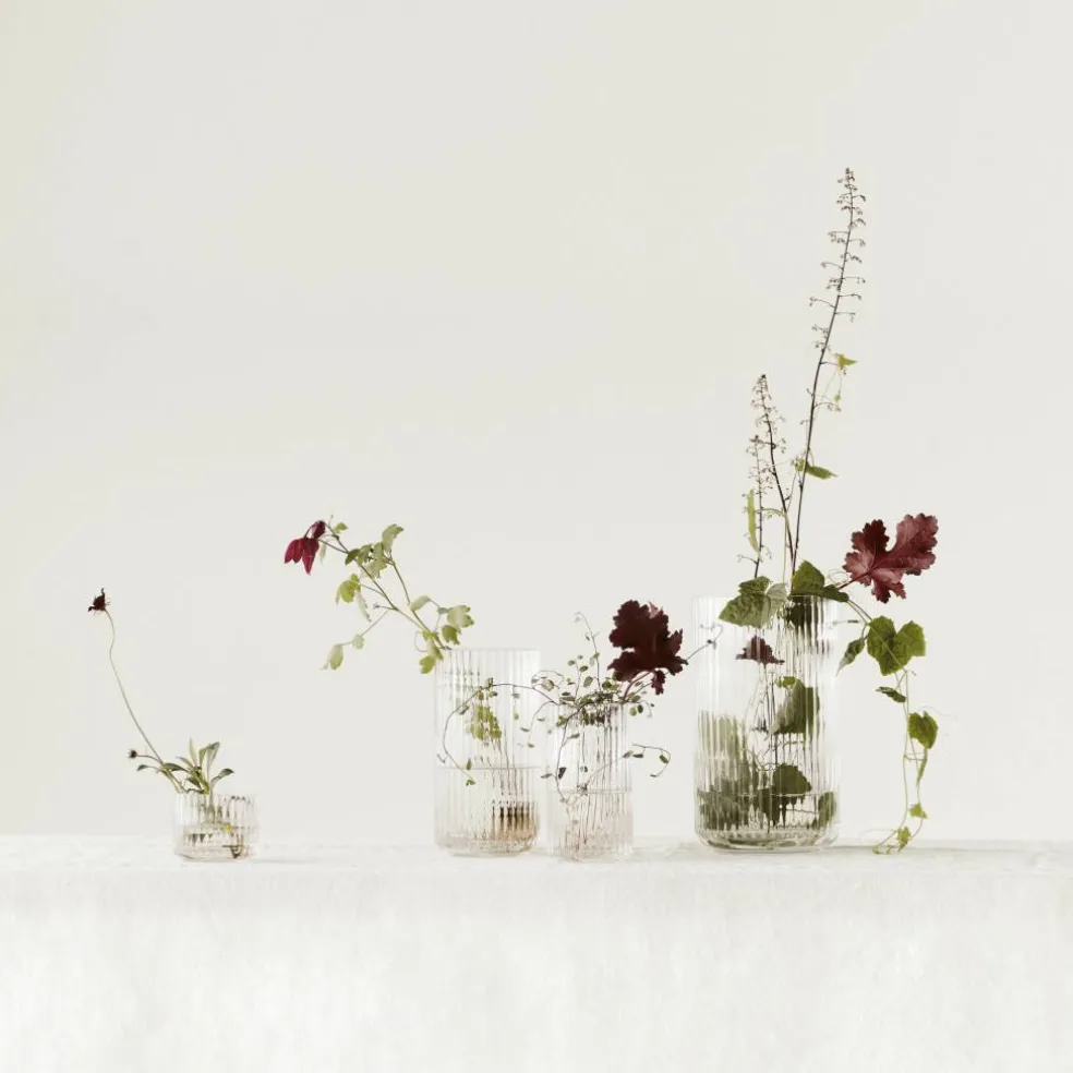Vase 25 cm Glass Clear