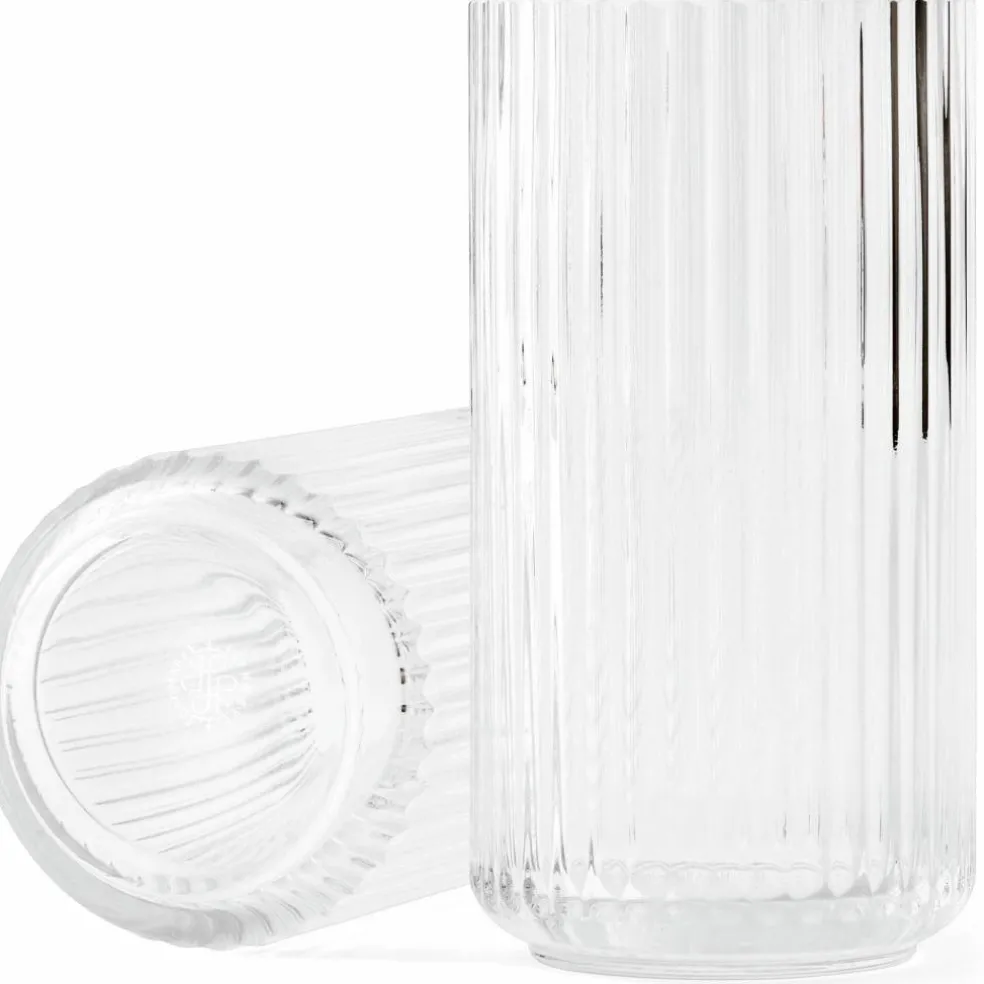 Vase 20 cm., Glass Clear