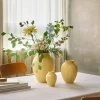 Vase 27 cm, gul