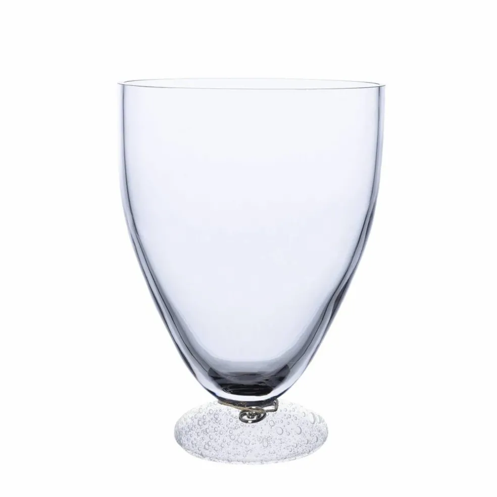Vase med boblefot, klar