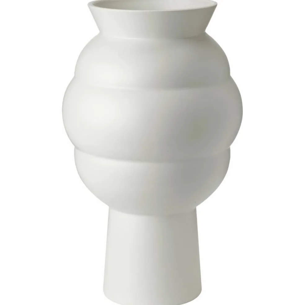 Vase Tortus Archie 23,5 cm, hvit