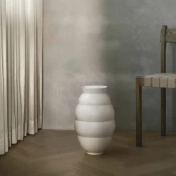 Vase Tortus Archie 23,5 cm, hvit