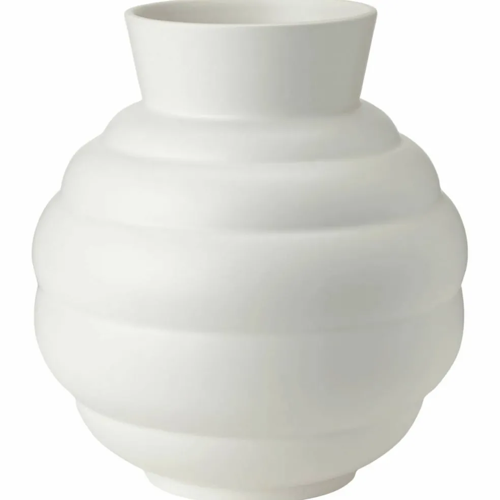 Vase Tortus Archie 23,5 cm, hvit