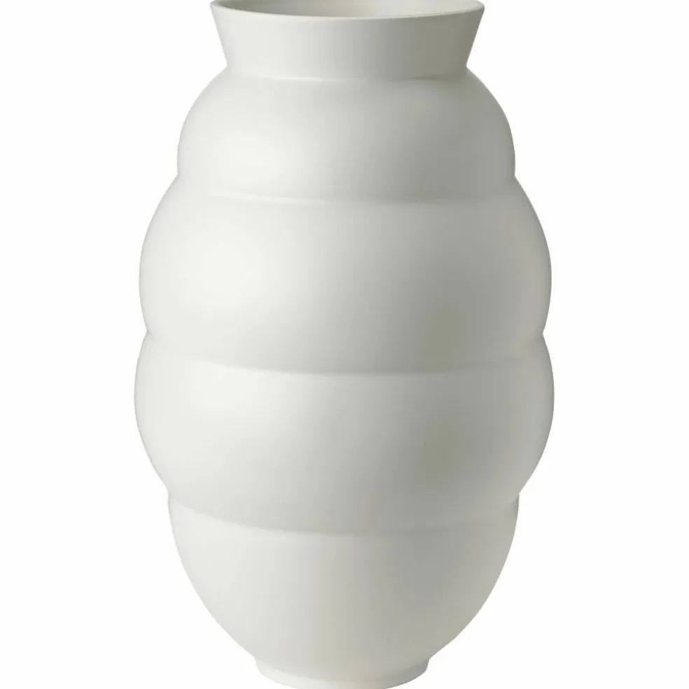 Vase Tortus Archie 23,5 cm, hvit