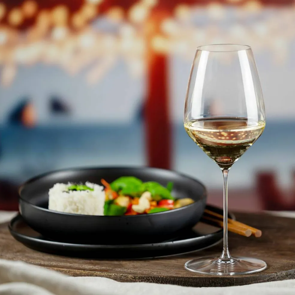 Veloce Riesling / Zinfandel, vinglass 2-pakning