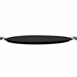 Vendbar grillplate for bålpanne/fyrfat 60