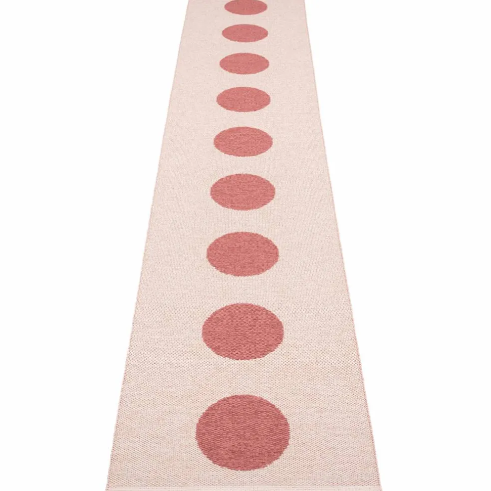 Vera Pop teppe 70 × 360 cm, blush/pink