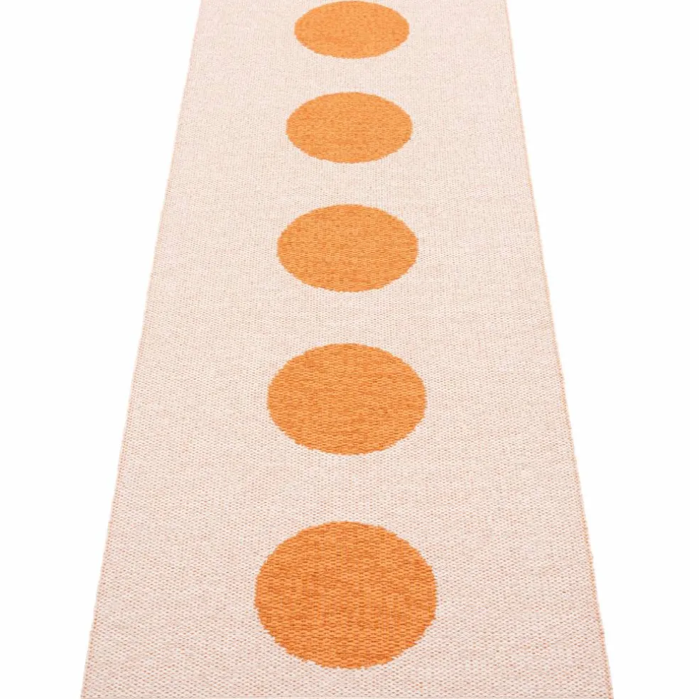 Vera Pop teppe 70 × 200 cm, jade/turquoise