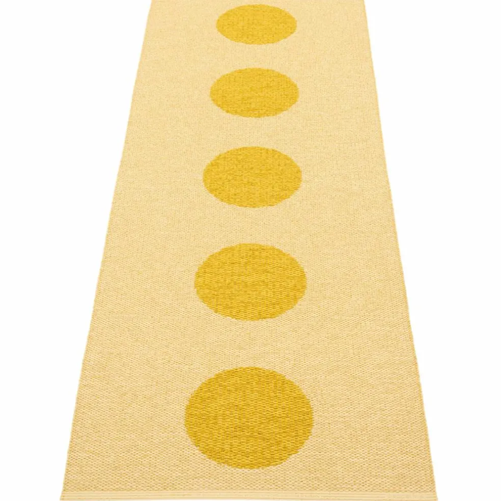 Vera Pop teppe 70 × 200 cm, jade/turquoise