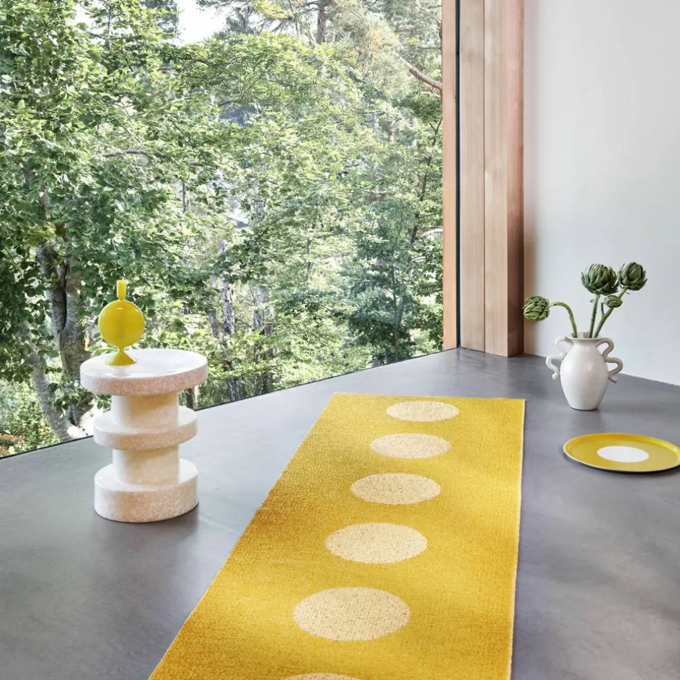Vera Pop teppe 70 × 200 cm, jade/turquoise