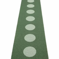 Vera Pop teppe 70 × 280 cm, leaf/misty mint