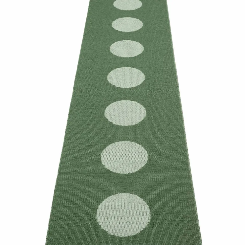 Vera Pop teppe 70 × 280 cm, leaf/misty mint