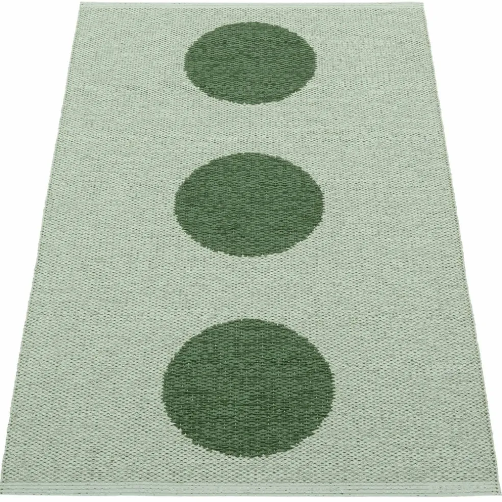 Vera Pop teppe 70 × 120 cm, leaf/misty mint
