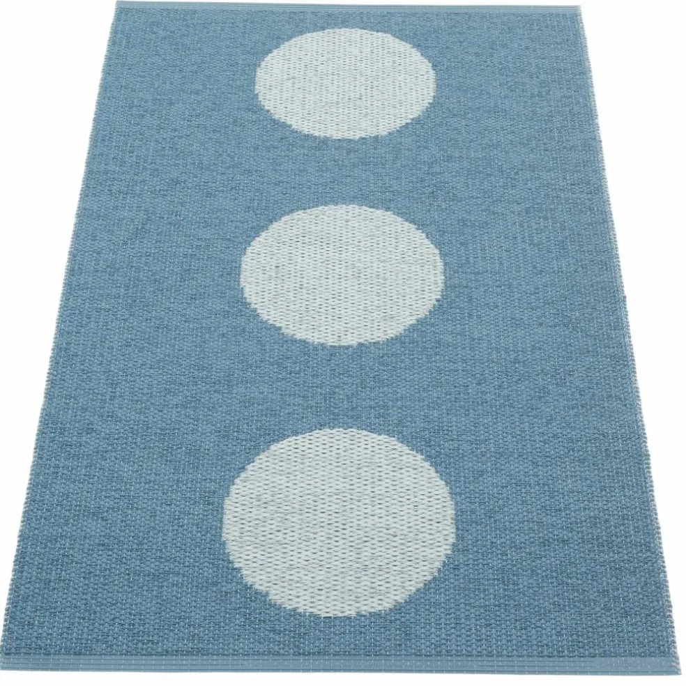 Vera Pop teppe 70 × 120 cm, leaf/misty mint