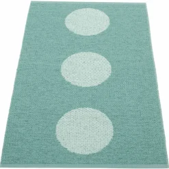 Vera Pop teppe 70 × 120 cm, leaf/misty mint