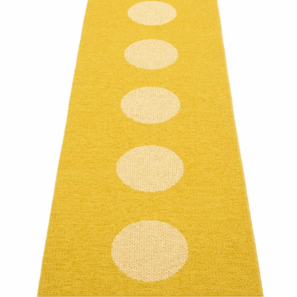 Vera Pop teppe 70 × 200 cm, leaf/misty mint