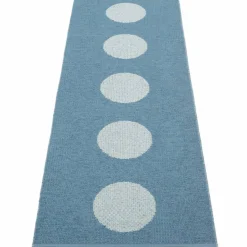 Vera Pop teppe 70 × 200 cm, leaf/misty mint