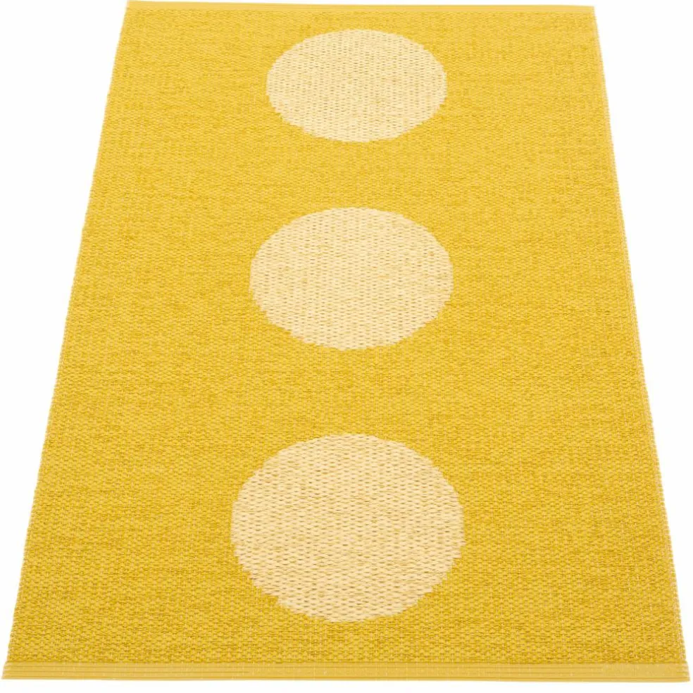 Vera Pop teppe 70 × 120 cm, mustard/yellow