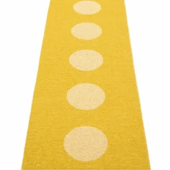 Vera Pop teppe 70 × 200 cm, mustard/yellow