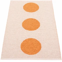 Vera Pop teppe 70 × 120 cm, orange/pink