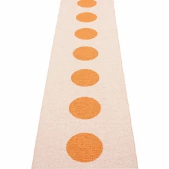 Vera Pop teppe 70 × 280 cm, orange/pink